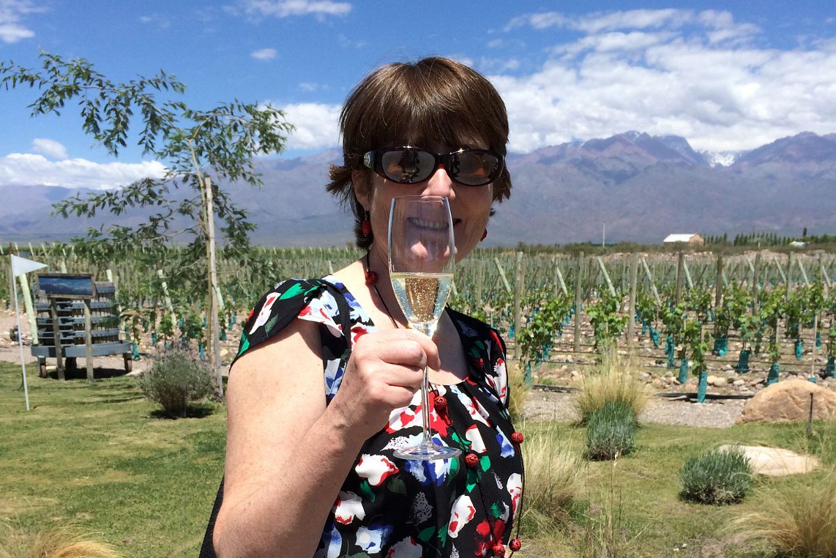 05-03 We Start Our Tour Of Gimenez Rilli Winery With A Sparkling Extra Brut On The Uco Valley Wine Tour Mendoza